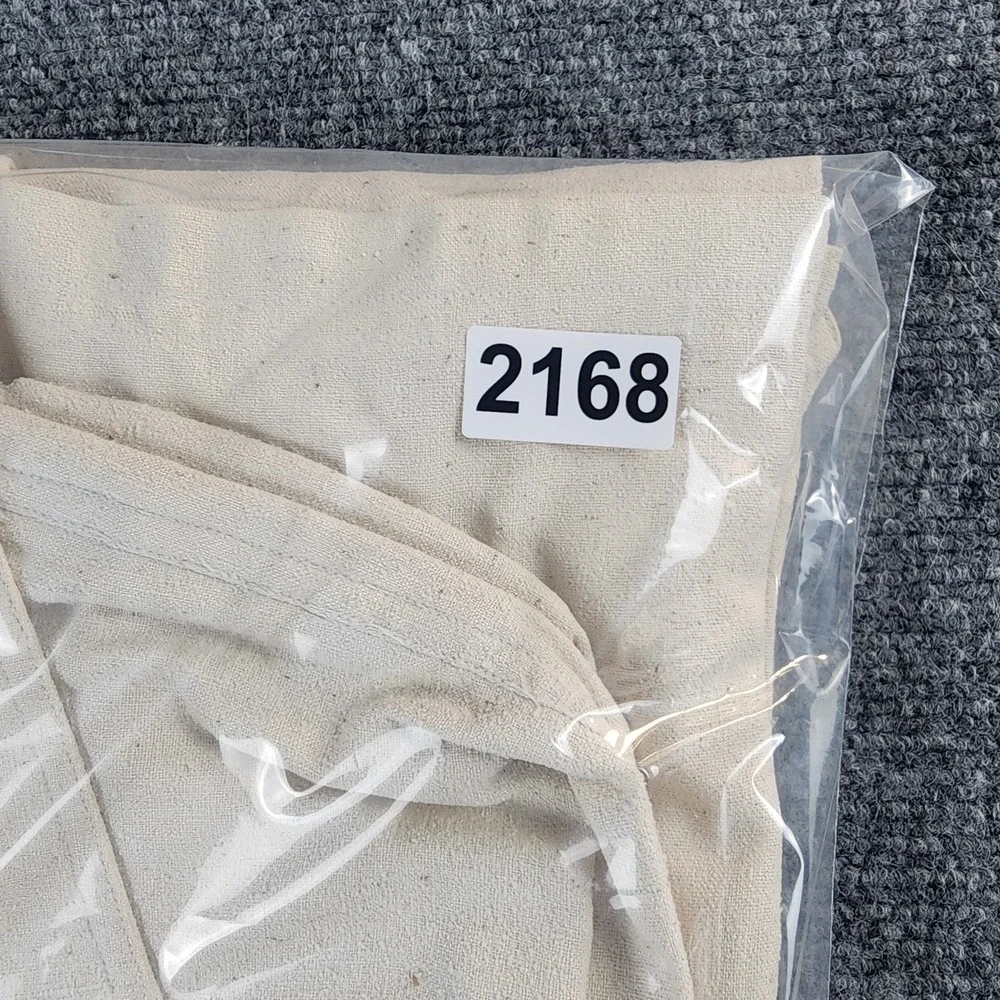 Vintage Naturelle George Georgiou Raw Silk Cardigan Cream‎ XS Coat Lagenlook